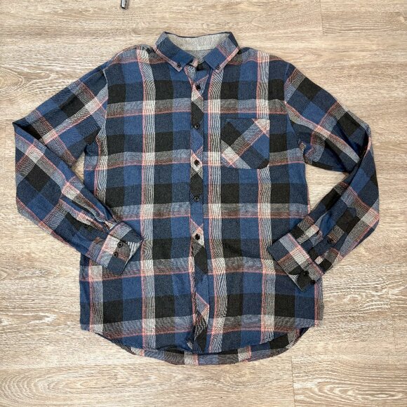 Rue Saint-Patrick Montreal Regular fit Plaid Flanel Shirt sz M - Picture 1 of 10